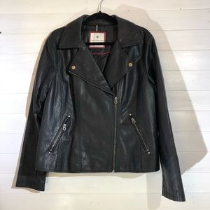 Tommy Hilfiger Leather Jacket Worn once